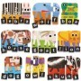 Headu Ecoplay - Puzzle-Uri Progresive Litere Si Cuvinte Eng Headu - 2